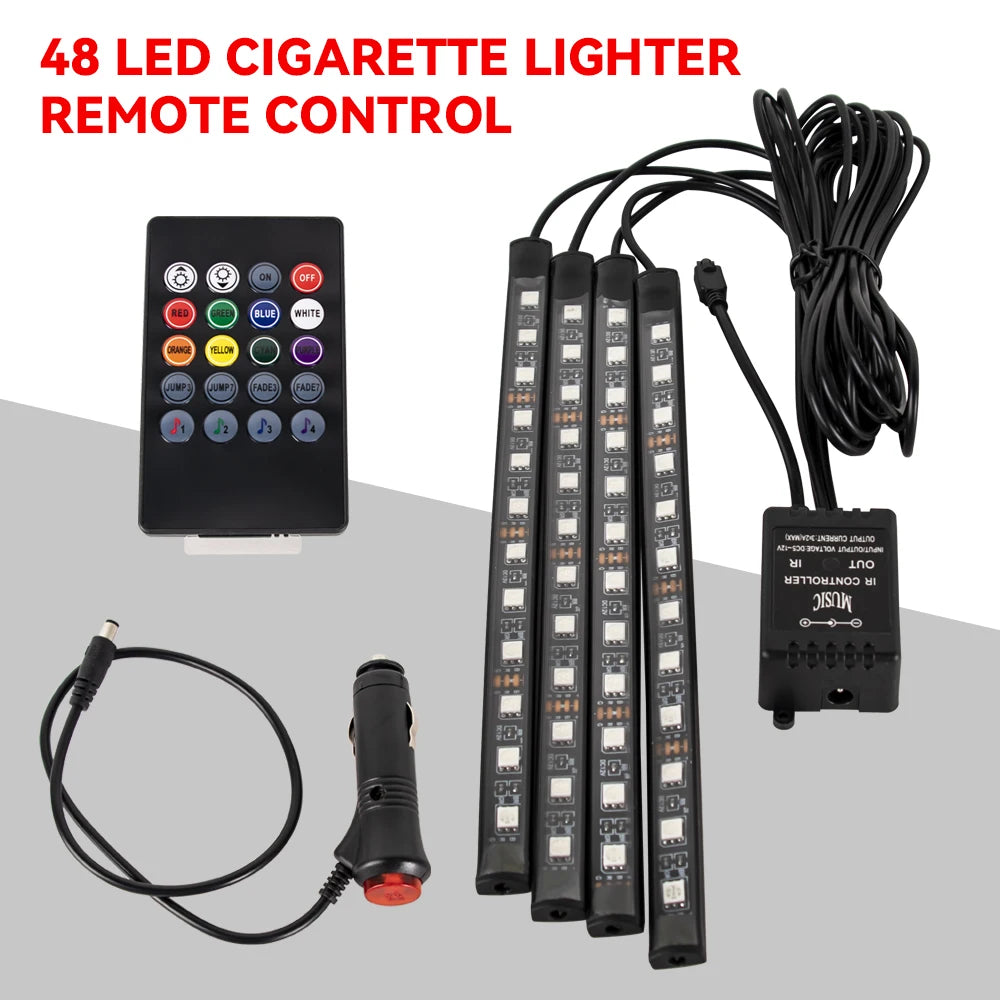 ApexDrive RGB Interior Ambient LED Lights