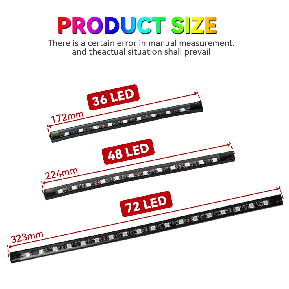ApexDrive RGB Interior Ambient LED Lights
