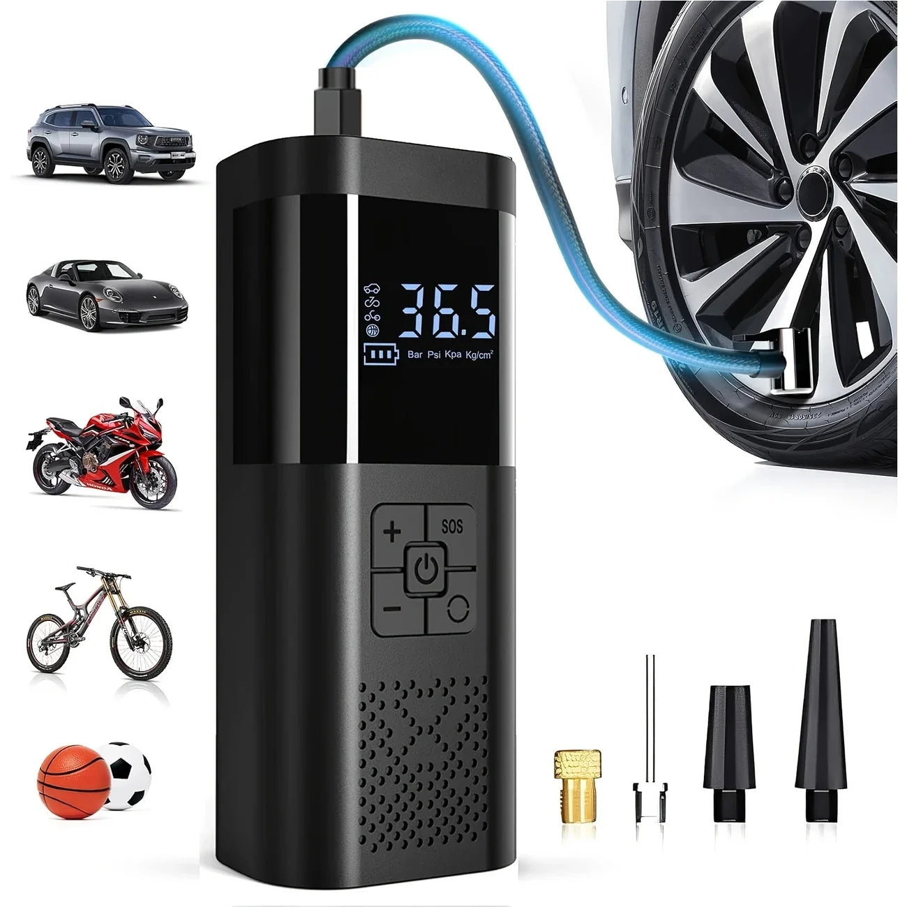 ApexDrive Portable Car Air Compressor