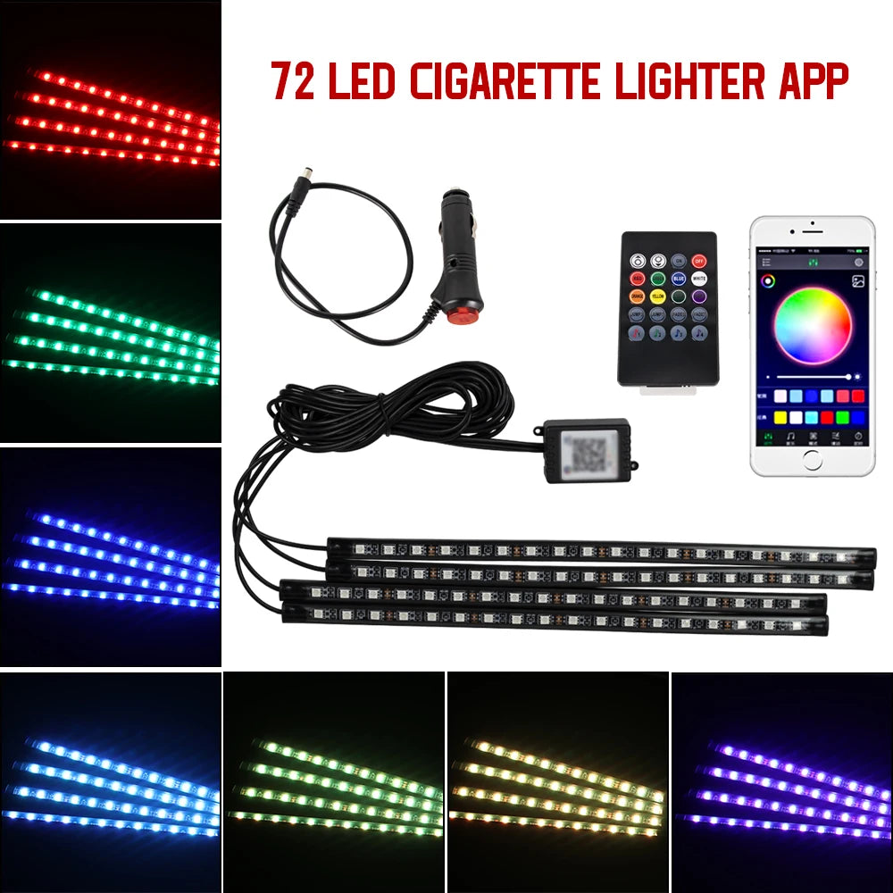 ApexDrive RGB Interior Ambient LED Lights