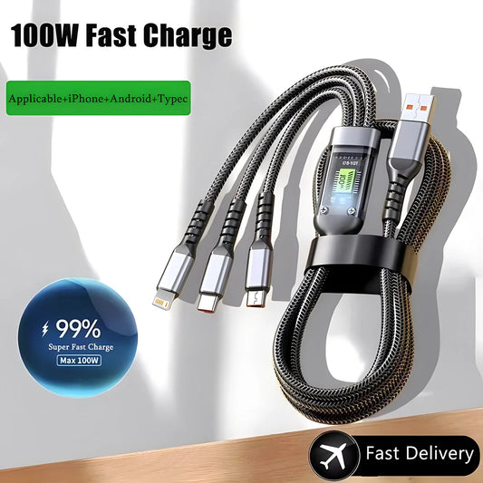 ApexDrive 3-in-1 Fast Car Charger