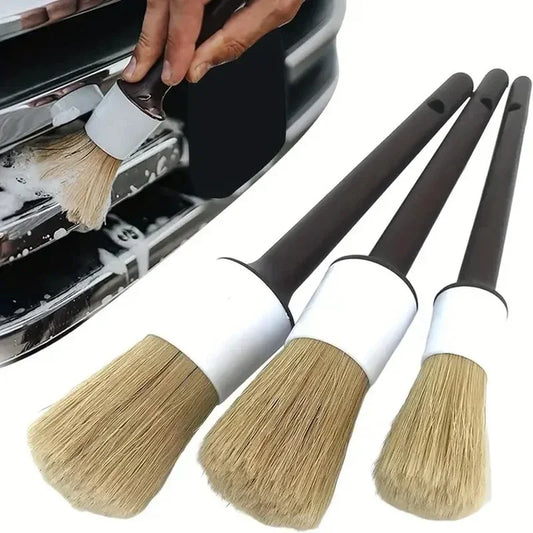 ApexDrive 3pc Interior & Exterior Detailing Brush Set