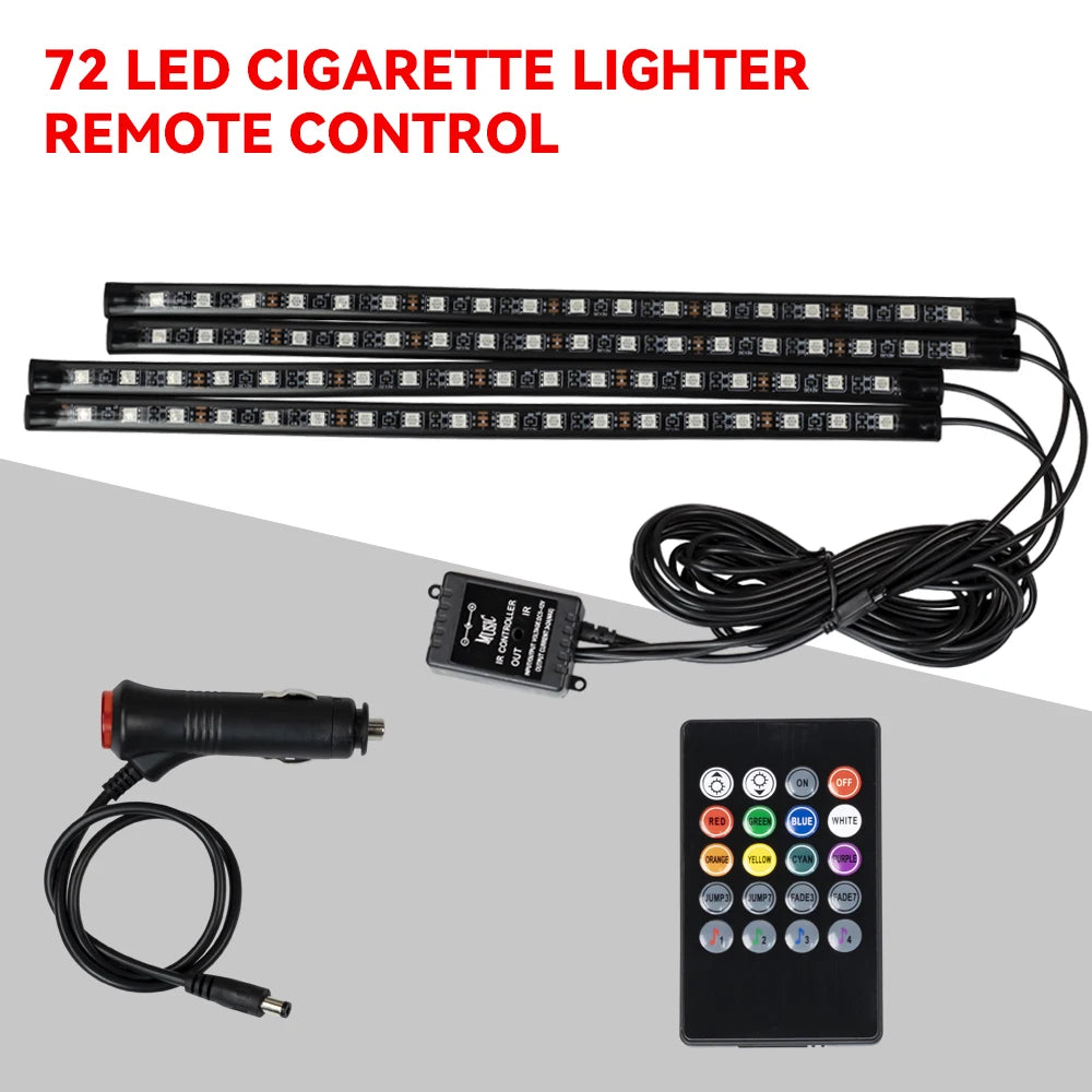 ApexDrive RGB Interior Ambient LED Lights
