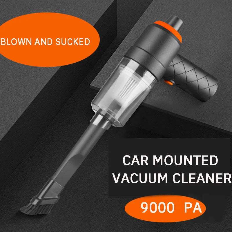 Car Mini Vacuum Cleaner Car Hair Dryer High Power Car Vacuum Cleaner Car Wireless Portable Handheld